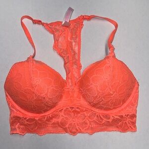 PINK VICTORIA SECRET, Orange bralette, Small
